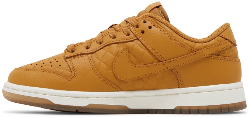 (W) Nike Dunk Low 'Quilted Wheat' (Wmns) Wanita DX3374-700 Lookbook (W) Nike Dunk Low 'Quilted Wheat' (Wmns) Wanita DX3374-700