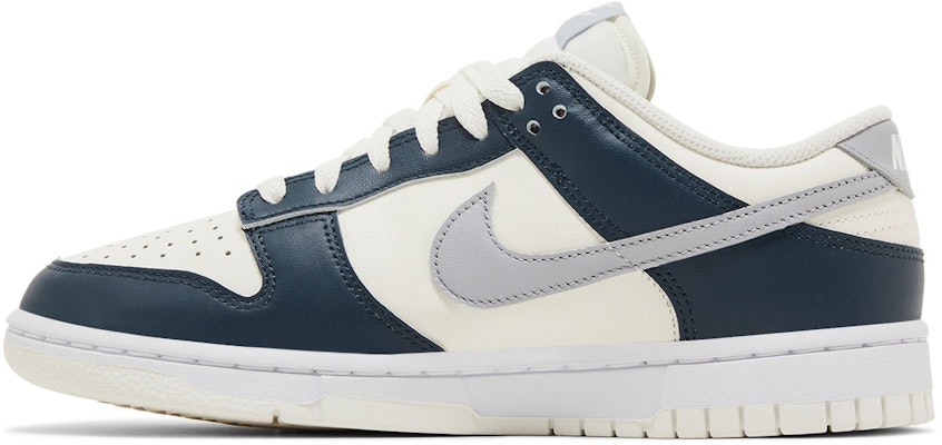 (W) Nike Dunk Low 'Sail Armory Navy' Sneakers HV2390-100 Lookbook (W) Nike Dunk Low 'Sail Armory Navy' Sneakers HV2390-100