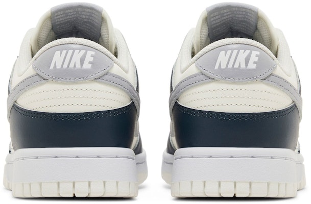(W) Nike Dunk Low 'Sail Armory Navy' Sneakers HV2390-100 Details for (W) Nike Dunk Low 'Sail Armory Navy' Sneakers HV2390-100