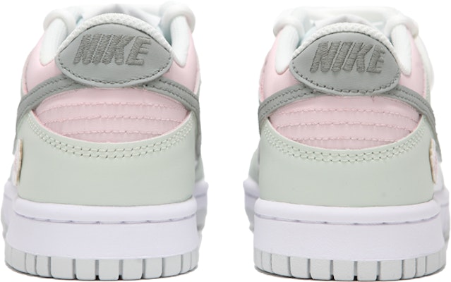 【客製球鞋】Nike Dunk Low 火心 櫻花薄荷糖 解構綁帶 復古 防滑 低筒 板鞋 女款 粉綠色 Shop 【客製球鞋】Nike Dunk Low 火心 櫻花薄荷糖 解構綁帶 復古 防滑 低筒 板鞋 女款 粉綠色