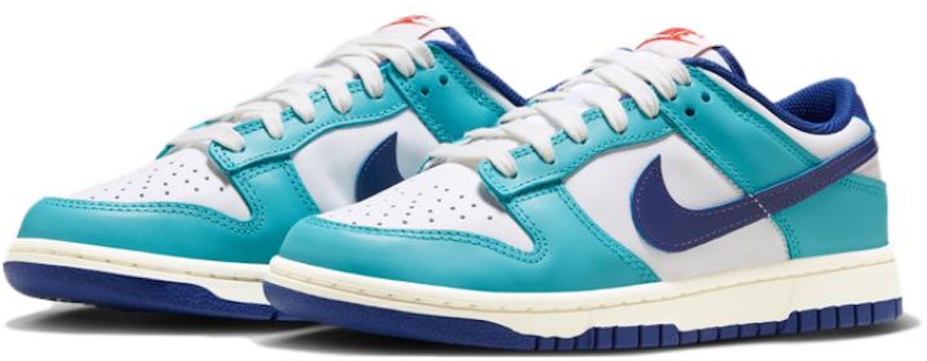 (W) Nike Dunk Low 'Teal Nebula Royal' Sneakers FQ6870-141 Lookbook (W) Nike Dunk Low 'Teal Nebula Royal' Sneakers FQ6870-141