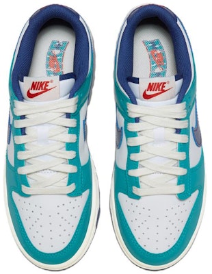 (W) Nike Dunk Low 'Teal Nebula Royal' Sneakers FQ6870-141 Shop (W) Nike Dunk Low 'Teal Nebula Royal' Sneakers FQ6870-141