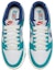 Shop (W) Nike Dunk Low 'Teal Nebula Royal' Sneakers FQ6870-141