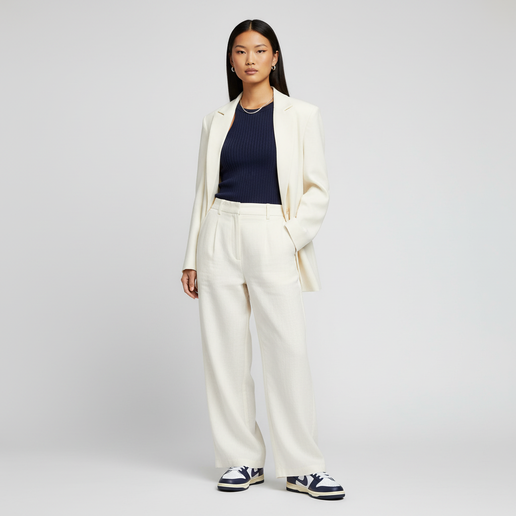 Lookbook (W) ナイキ ダンク ロー "ビンテージネイビー" DD1503-115