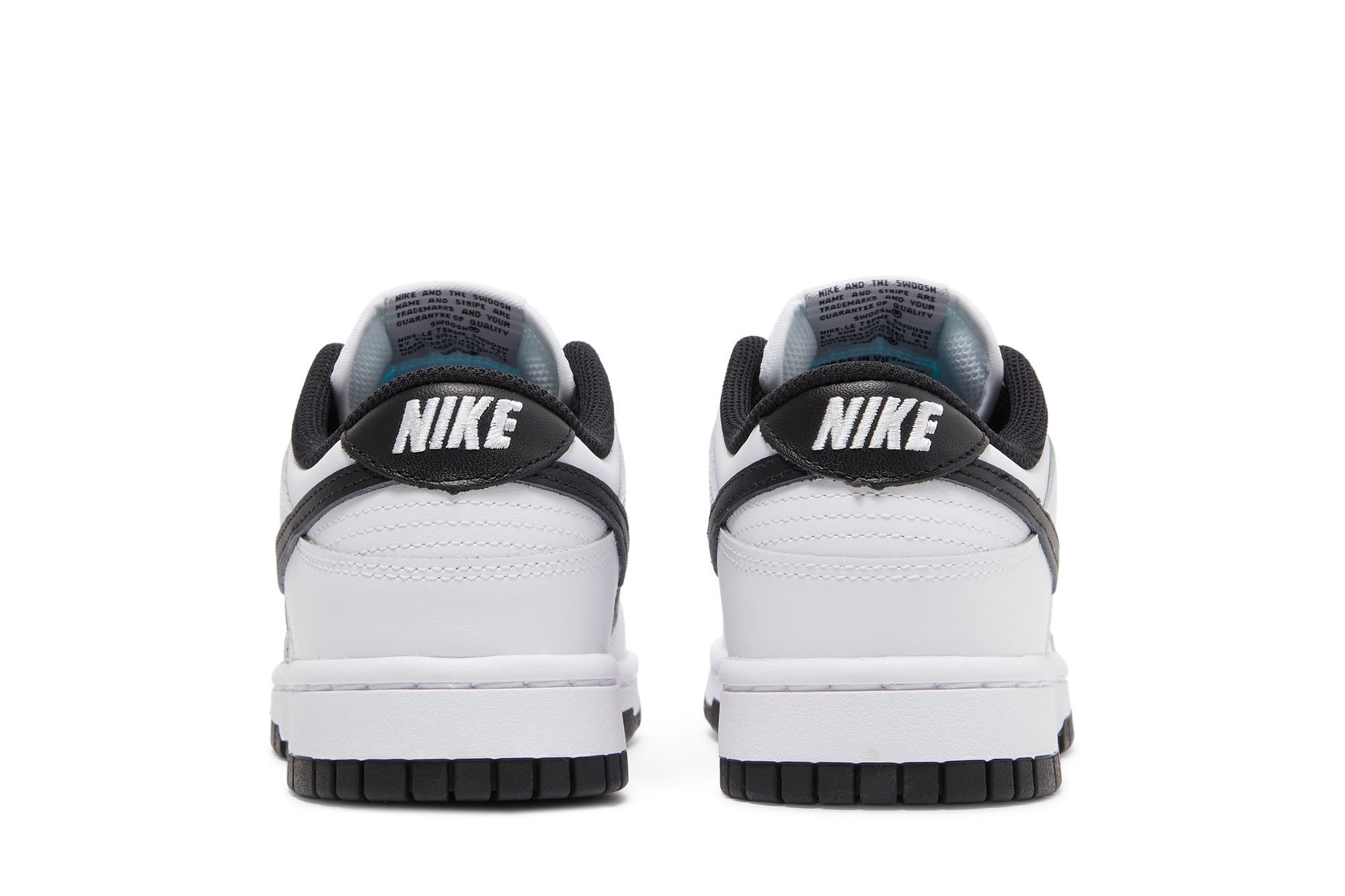 Sizing （女款）Nike Dunk Low '白黑' DD1503-113