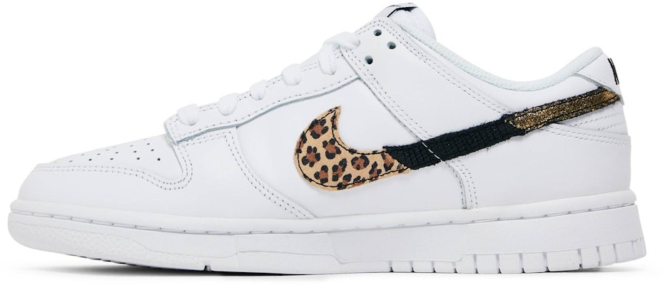Nike dunks top leopard print
