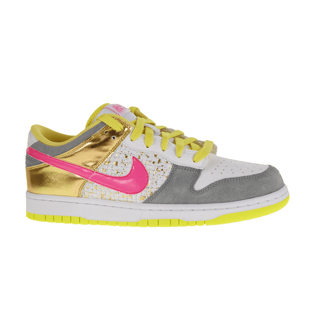 (Women) Nike Dunk Low 'White Metallic Gold' 314141-162