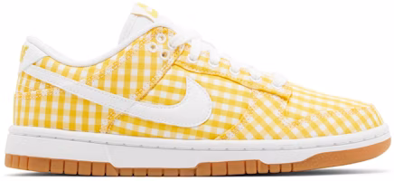 (Women) Nike Dunk Low 'Yellow Gingham' DZ2777-700 (Women) Nike Dunk Low 'Yellow Gingham' DZ2777-700