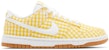 (W) 나이키 덩크 로우 '옐로 깅엄' (Nike Dunk Low 'Yellow Gingham') DZ2777-700
