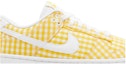 Order (W) 나이키 덩크 로우 '옐로 깅엄' (Nike Dunk Low 'Yellow Gingham') DZ2777-700