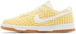 (W) 나이키 덩크 로우 '옐로 깅엄' (Nike Dunk Low 'Yellow Gingham') DZ2777-700