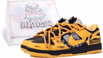 (Women) Nike Dunk Low 'Yellow Graffiti' DD1503-002-466021 (Women) Nike Dunk Low 'Yellow Graffiti' DD1503-002-466021