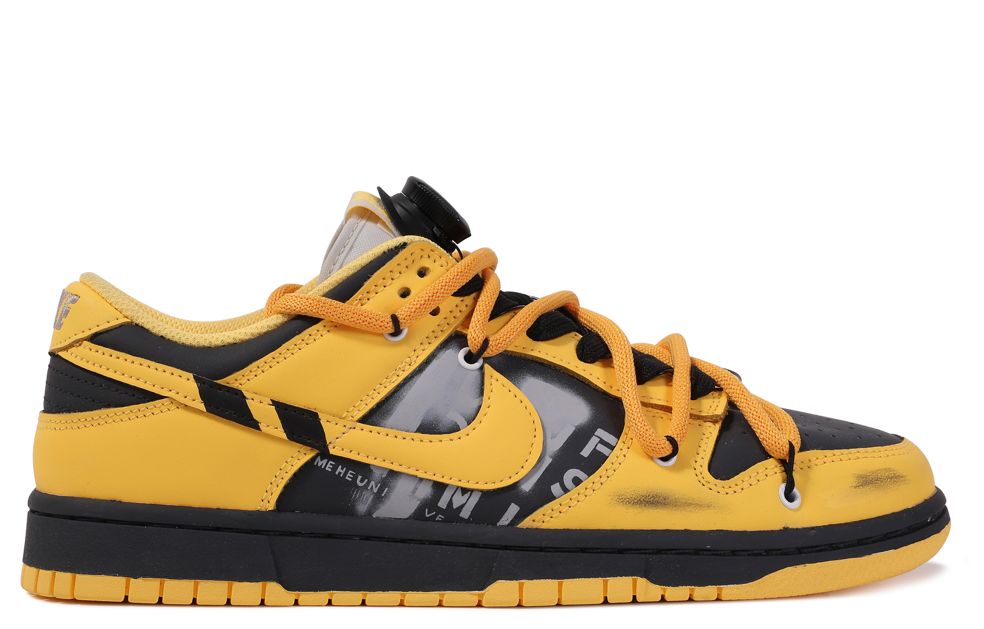 (W) Nike Dunk Low 'Yellow Graffiti' 圖 4