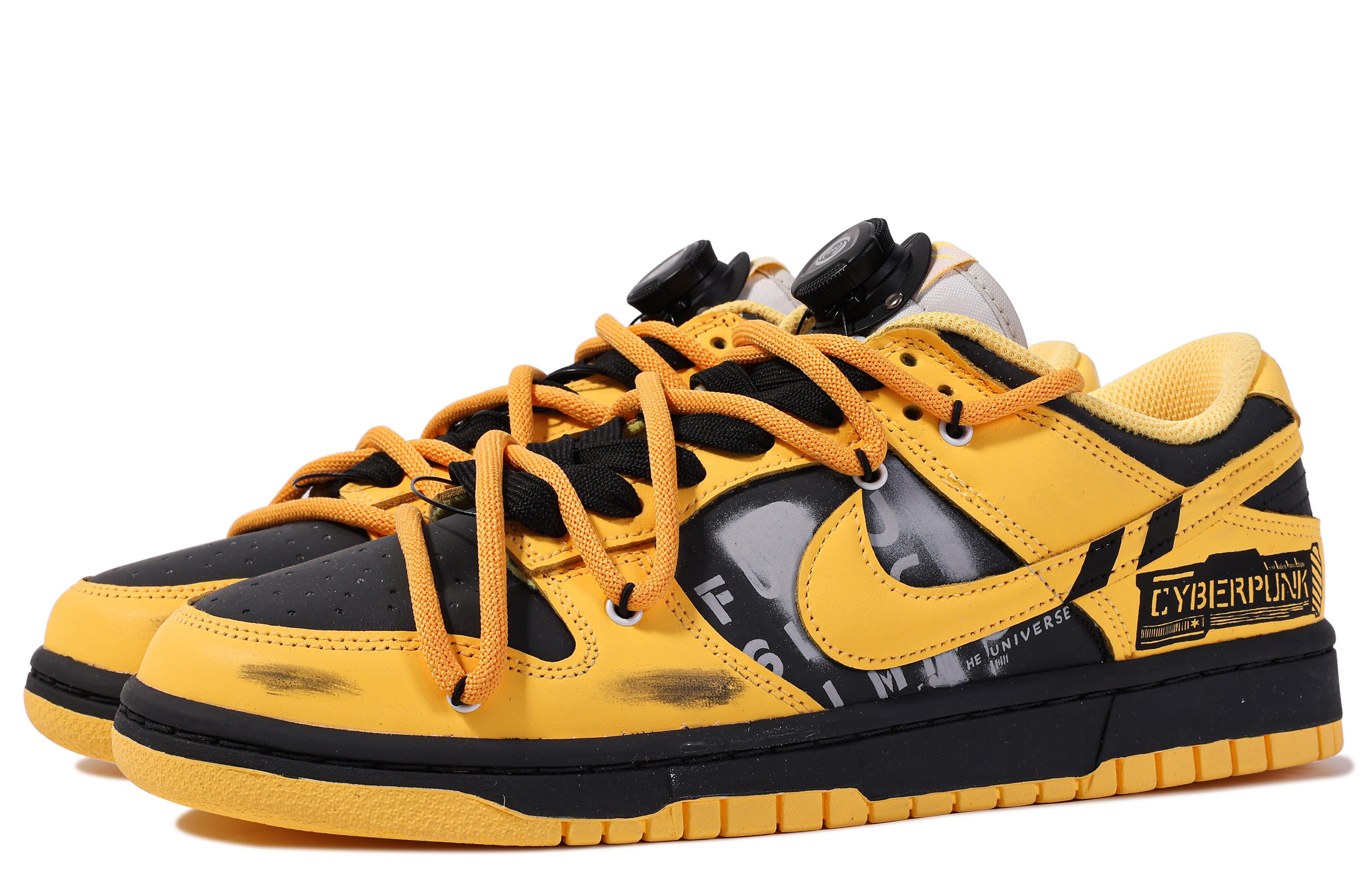 (W) Nike Dunk Low 'Yellow Graffiti' 圖 5