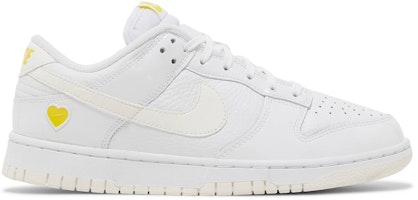 (Women) Nike Dunk Low 'Yellow Heart' FD0803-100 (Women) Nike Dunk Low 'Yellow Heart' FD0803-100