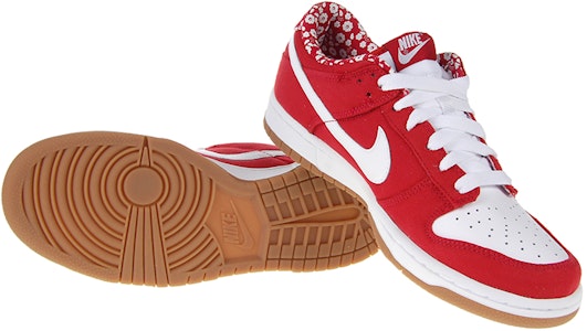 (W) Nike Dunk Low CL 'Kain Liberty - Merah Varsiti' 317815-611 Lookbook (W) Nike Dunk Low CL 'Kain Liberty - Merah Varsiti' 317815-611