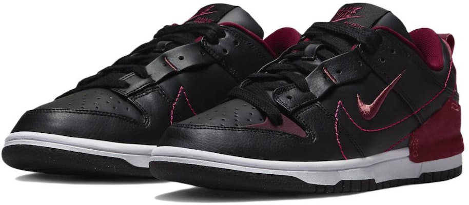 (W) ナイキ ダンク ロー ディスラプト2 "ブラック/ダークビートルート" DV4024-003 Lookbook (W) ナイキ ダンク ロー ディスラプト2 "ブラック/ダークビートルート" DV4024-003