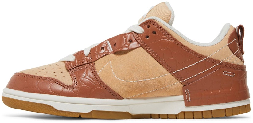 (女性款)Nike Dunk Low Disrupt 2 '棕色鱷魚皮' DV1026-215 Lookbook (女性款)Nike Dunk Low Disrupt 2 '棕色鱷魚皮' DV1026-215