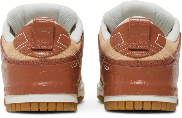 (女性款)Nike Dunk Low Disrupt 2 '棕色鱷魚皮' DV1026-215 Details for (女性款)Nike Dunk Low Disrupt 2 '棕色鱷魚皮' DV1026-215