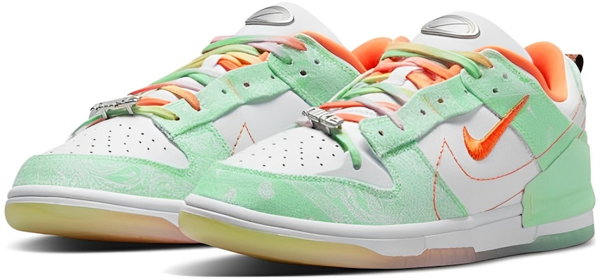 (W) Nike Dunk Low Disrupt 2 'Mint Foam Paisley' - Busana Mint Foam Paisley FJ7745-181 Lookbook (W) Nike Dunk Low Disrupt 2 'Mint Foam Paisley' - Busana Mint Foam Paisley FJ7745-181