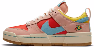 (Women) Nike Dunk Low Disrupt 'Chinese New Year - Firecracker' DD8478-641 (Women) Nike Dunk Low Disrupt 'Chinese New Year - Firecracker' DD8478-641