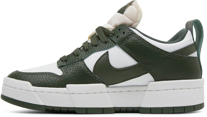 (Women) Nike Dunk Low Disrupt 'Dark Green' DQ0869-100 Lookbook (Women) Nike Dunk Low Disrupt 'Dark Green' DQ0869-100