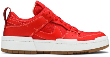 (Women) Nike Dunk Low Disrupt 'Red Gum' CK6654-600 (Women) Nike Dunk Low Disrupt 'Red Gum' CK6654-600