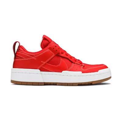 (W) Nike Dunk Low Disrupt 'Red Gum'