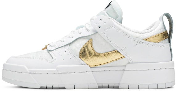 (女士)Nike Dunk Low Disrupt '白色金屬色' DD9676-100 Lookbook (女士)Nike Dunk Low Disrupt '白色金屬色' DD9676-100