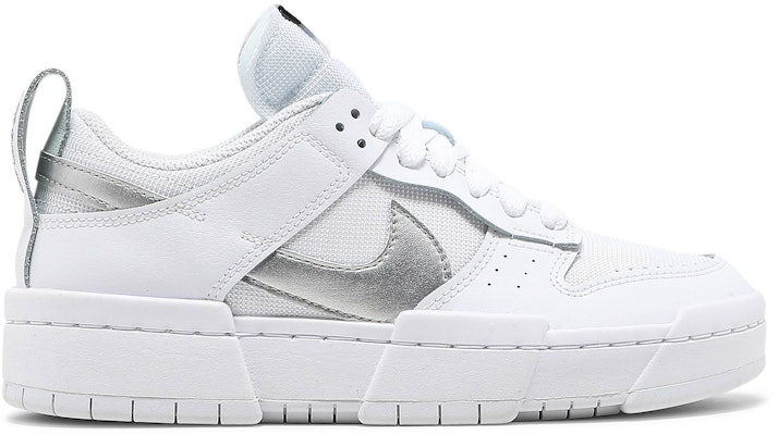 Womens silver nike dunks Clearance
