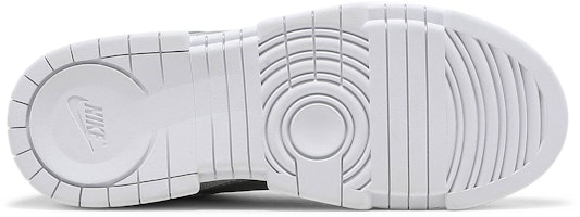 (W) Nike Dunk Low Disrupt 'Putih Perak Metalik' DJ6226-100 Shop (W) Nike Dunk Low Disrupt 'Putih Perak Metalik' DJ6226-100