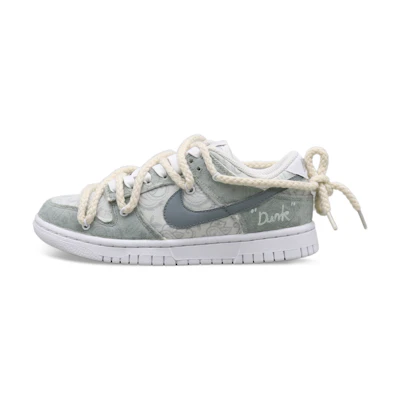 (W) Nike Dunk Low ESS 'Cashew Blossom Morandi Grey Green'