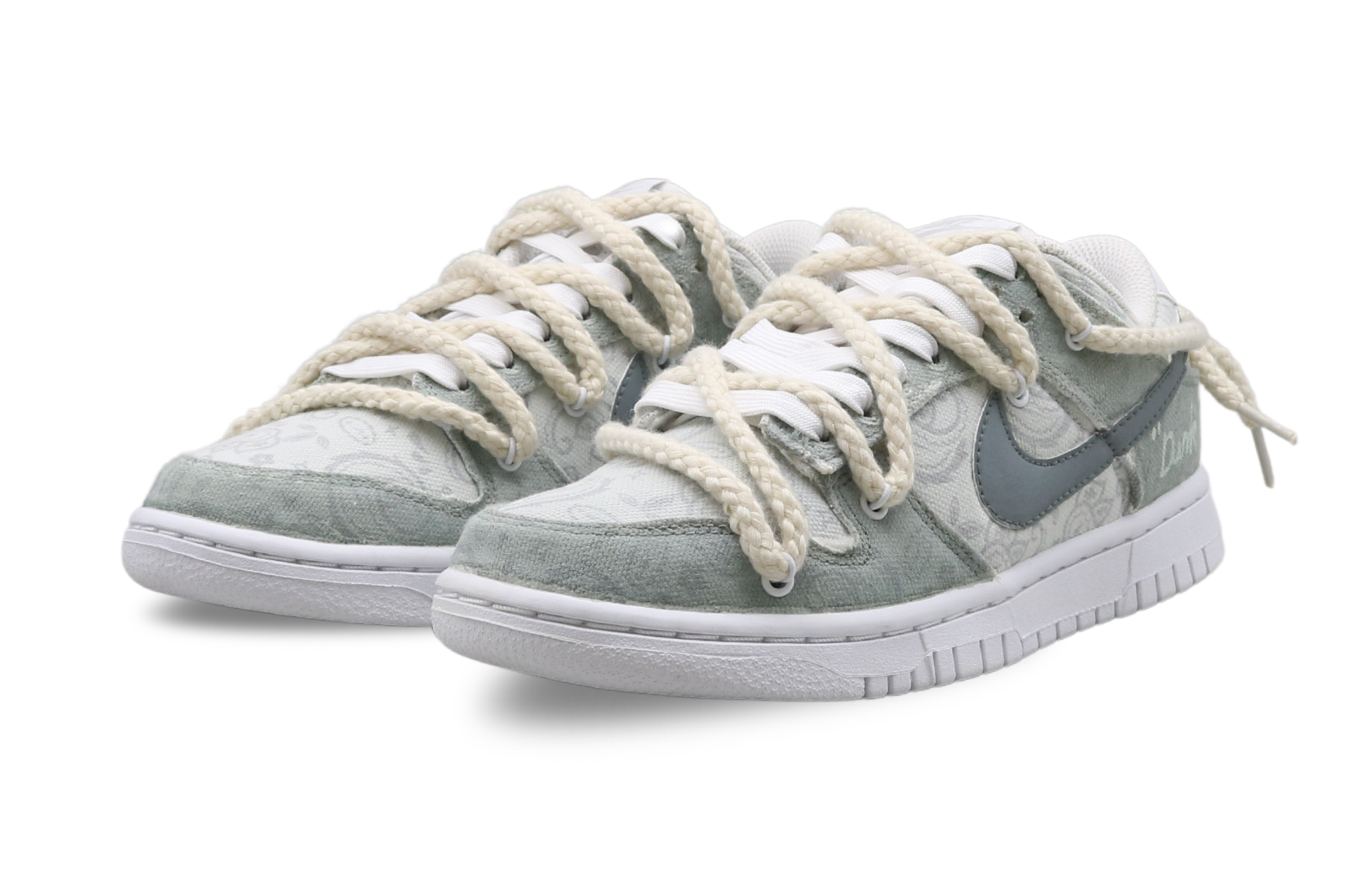 (W) Nike Dunk Low ESS 'Cashew Blossom Morandi Grey Green' 圖 3