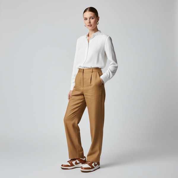 (W) Nike Dunk Low LX 'Ale Brown Ostrich' - Coklat Ale Ostrich FJ2260-001 Lookbook (W) Nike Dunk Low LX 'Ale Brown Ostrich' - Coklat Ale Ostrich FJ2260-001