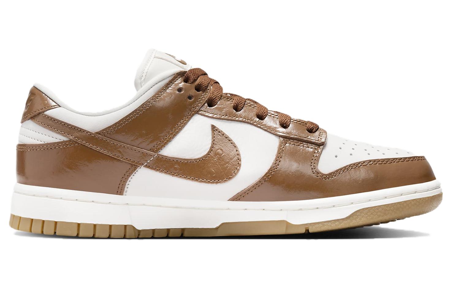 Shop (W) Nike Dunk Low LX 'Ale Brown Ostrich' - Coklat Ale Ostrich FJ2260-001