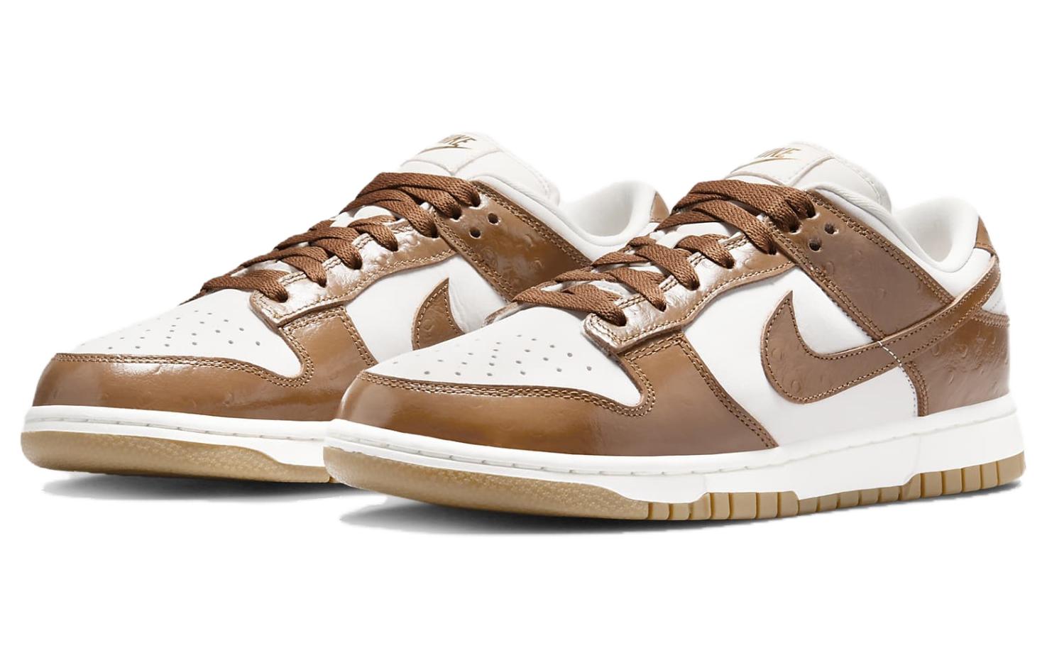 Purchase (W) Nike Dunk Low LX 'Ale Brown Ostrich' - Coklat Ale Ostrich FJ2260-001