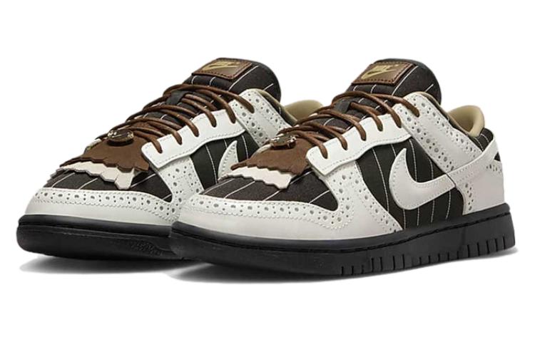 Lookbook Nike Dunk Low LX “Summit White and Cacao Wow“ 低筒 板鞋 女款 黑白色