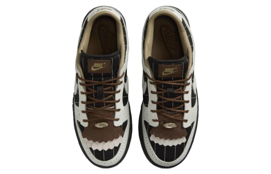 Shop Nike Dunk Low LX “Summit White and Cacao Wow“ 低筒 板鞋 女款 黑白色