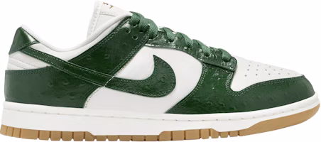 (Women) Nike Dunk Low LX 'Gorge Green Ostrich' FJ2260-002 (Women) Nike Dunk Low LX 'Gorge Green Ostrich' FJ2260-002