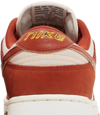 (W) Nike Dunk Low LX 'Rugged Orange' Pria Sneaker DZ2710-101 Sizing (W) Nike Dunk Low LX 'Rugged Orange' Pria Sneaker DZ2710-101