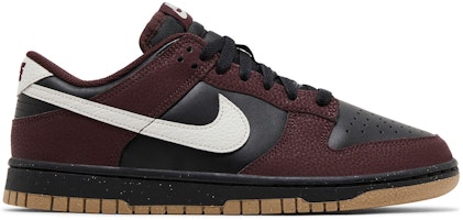 (Women) Nike Dunk Low Next Nature 'Burgundy Crush Black' HM9658-600 (Women) Nike Dunk Low Next Nature 'Burgundy Crush Black' HM9658-600
