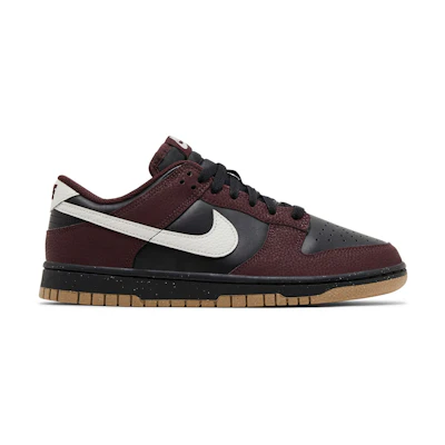 (W) Nike Dunk Low Next Nature 'Burgundy Crush Black'