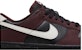 (W) Nike Dunk Low Next Nature 'Burgundy Crush Black' - Hitam Merah Burgundy HM9658-600
