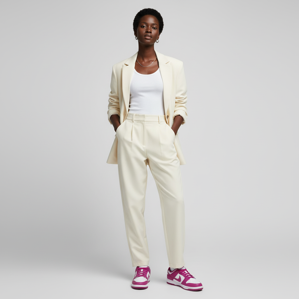 Lookbook (W) Nike Dunk Low Next Nature 'Hot Fuchsia' Wanita DD1873-110