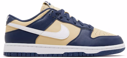 (Women) Nike Dunk Low Next Nature 'Navy Gold' DD1873-401 (Women) Nike Dunk Low Next Nature 'Navy Gold' DD1873-401