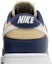 Sizing (W) Nike Dunk Low Next Nature 'Navy Gold' Emas Navy DD1873-401