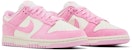 (W) Nike Dunk Low Next Nature 'Pink Rise Sail' Wanita HJ7673-101