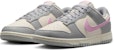 (W) Nike Dunk Rendah Next Nature 'Smoke Grey Pink Rise' DD1873-002