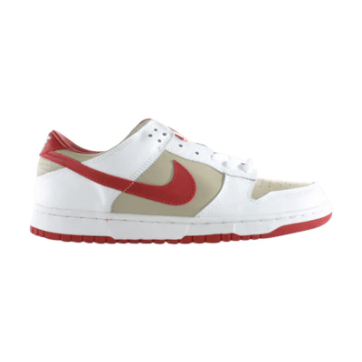 (W) Nike Dunk Low Pro 'Light Stone Varsity Red'