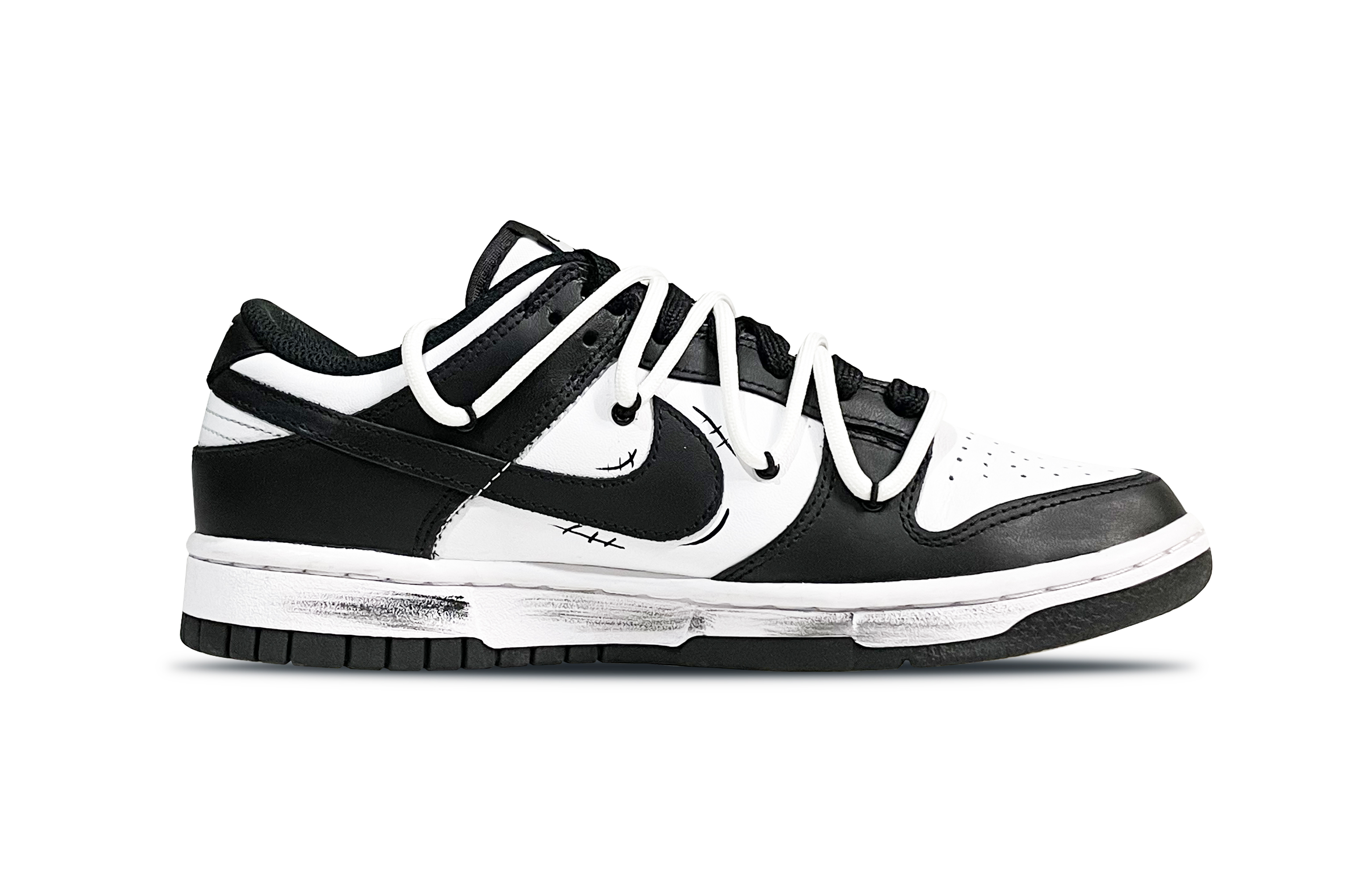 (W) Nike Dunk Low Retro 'Deconstructed Double Laces Love' 圖 2